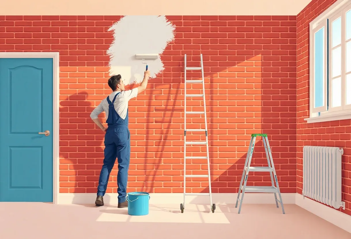 Peintre Mauguio 34130 en intervention sur un chantier